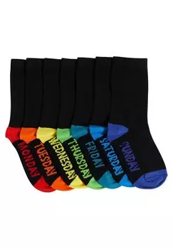 Носки 7-PACK WE Fashion, цвет black