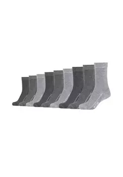 Носки 9 PACK Mustang, серый