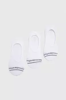 Носки Abercrombie & Fitch, 3 пары, белый