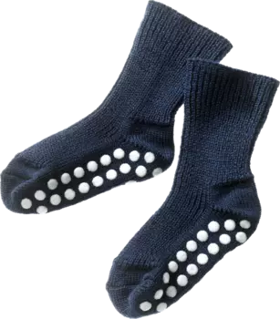 Носки ABS из натуральной натуральной шерсти синие размер. 18/19 1ч. ALANA