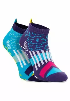 Носки ABS, NON-SLIP YOGA, PILATES (2-PACK) Zooksy, синий