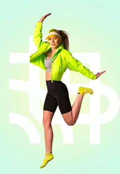 Носки ABS, NON-SLIP YOGA, PILATES (4-PACK) Zooksy, белый