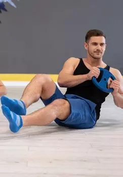 Носки ABS, NON-SLIP YOGA, PILATES (4-PACK) Zooksy, синий