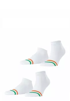 Носки Accent Stripe 2-Pack with pattern Esprit, кремовый