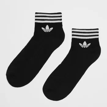 Носки adicolor с трилистником (3 шт.) adidas Originals, цвет black