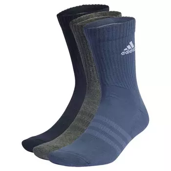 Носки adidas Cushioned Sportswear Crew 3 шт, разноцветный