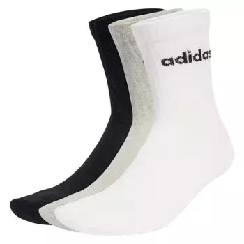 Носки adidas Linear Cushioned crew, разноцветный