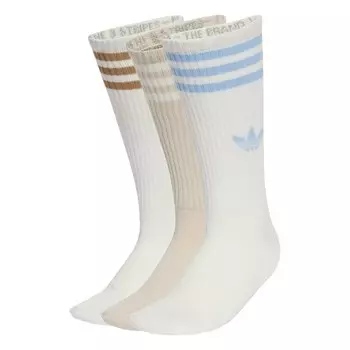 Носки ADIDAS ORIGINALS, цвет Beige/White