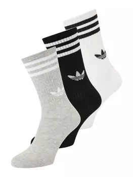 Носки ADIDAS ORIGINALS, цвет Grey/Black/White
