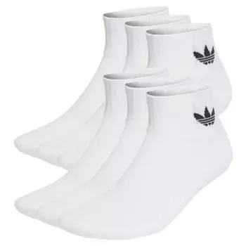 Носки adidas Originals Mid short 6 pairs, белый