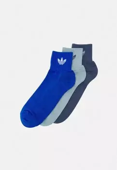 Носки adidas Originals НАБОР MID ANKLE UNISEX, 3 шт., синий/волшебно-серый/чернильный preloved