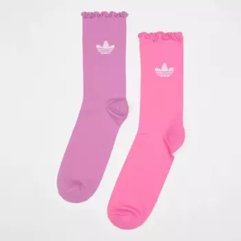 Носки adidas Originals Ruffle Crew (2 шт), многоцветный