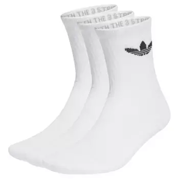 Носки adidas Originals Trefoil Cushion crew 3 pairs, белый
