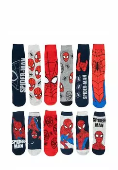 Носки ADVENTSKALENDER Spiderman, красный