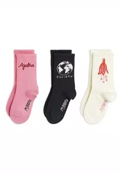 Носки AGATHA SOCKS UNISEX 3 PACK Mini Rodini, разноцветный