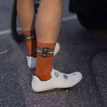 Носки Aireator 6 дюймов Mirage DeFeet, цвет Burnt Orange