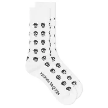 Носки Alexander McQueen Skull Sock