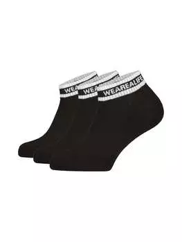 Носки alife and kickin Sneakersocken, Socken 3 PACK - JohnnyAK, черный