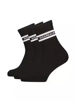 Носки alife and kickin Tennissocken, Socken 3 PACK - DennisAK, черный