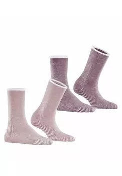 Носки ALLOVER STRIPE 2-PACK Esprit, зеленый