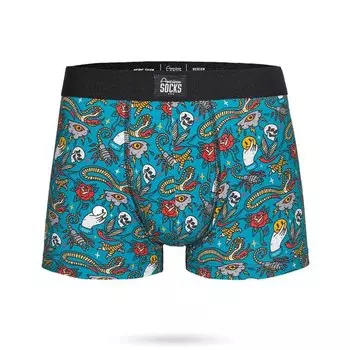 Носки American Lowlife Cotton Slip Boxer, синий
