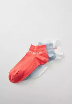 Носки ANKLE 3 PACK Emporio Armani, белый