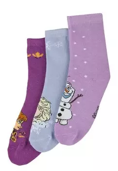 Носки ANNA ELSA 3 PAAR SET Disney FROZEN, цвет mehrfarbig