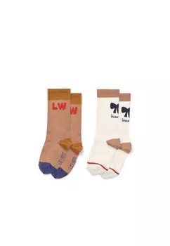 Носки ANNETTE UNISEX 2 PACK Liewood, светло-розовый