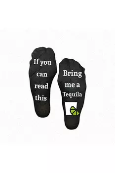 Носки Aquarius со слоганом, черный