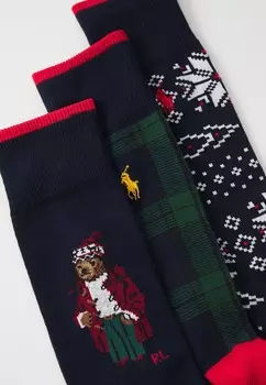 Носки ARCTC CREW SOCK GIFT BOX SET UNISEX Polo Ralph Lauren, мультиколор