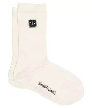 Носки Armani Exchange, экрю