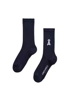 Носки ARMEDANGELS Socks, ночной синий
