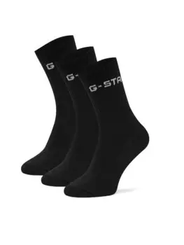 Носки AS_G_STAR_001W_SS25 (3-PACK) G-Star Raw, черный