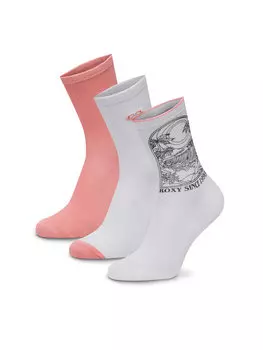 Носки AS_ROXY_05W_SS25 (3-PACK) Roxy, розовый