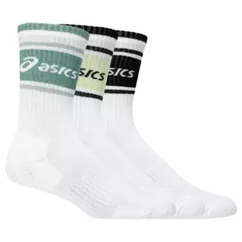 Носки Asics Logo Crew 3 pairs, разноцветный