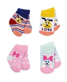 Носки BABYborn, 2 шт. для куклы ростом 43 см 831755 ZAPF Inna marka