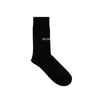Носки Balenciaga Classic, черный/серебристый