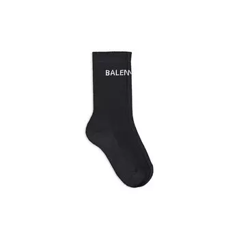 Носки Баленсиага BALENCIAGA, черный/белый