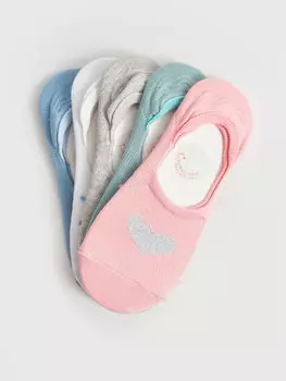 Носки-балерины с рисунком, 5 шт. LCW DREAM