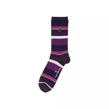 Носки BAPE Hoop Socks, фиолетовый