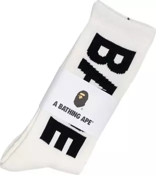 Носки BAPE 'White', белый