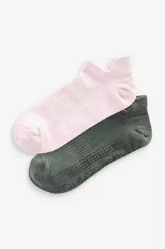 Носки Barre Gripper, 2 шт в упаковке Sweaty Betty, розовый