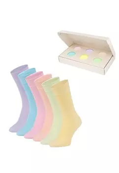 Носки BASIC 6 PACK Zooksy, мультиколор