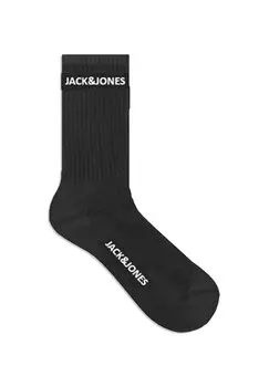 Носки BASIC LOGO TENNIS SOCK 5 PACK Jack & Jones, черный