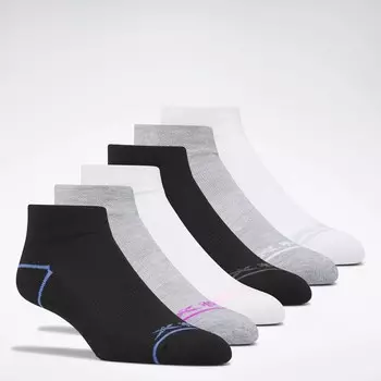 Носки Basic Quarter, 6 пар Reebok, мультиколор