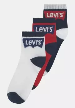 Носки Batwing Mid Cut Unisex, 3 Пакета Levi's, цвет dress blues