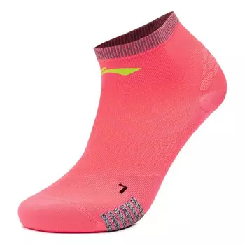Носки беговые короткие носки Li-Ning, красный