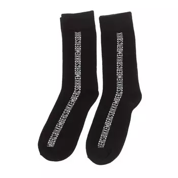 Носки Bikkembergs BK016 High 2 шт, черный