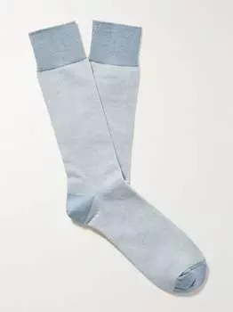 Носки Birdseye из смесового хлопка Mr P., синий