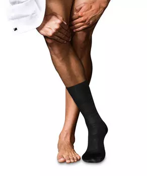 Носки блестящие Falke, черный
